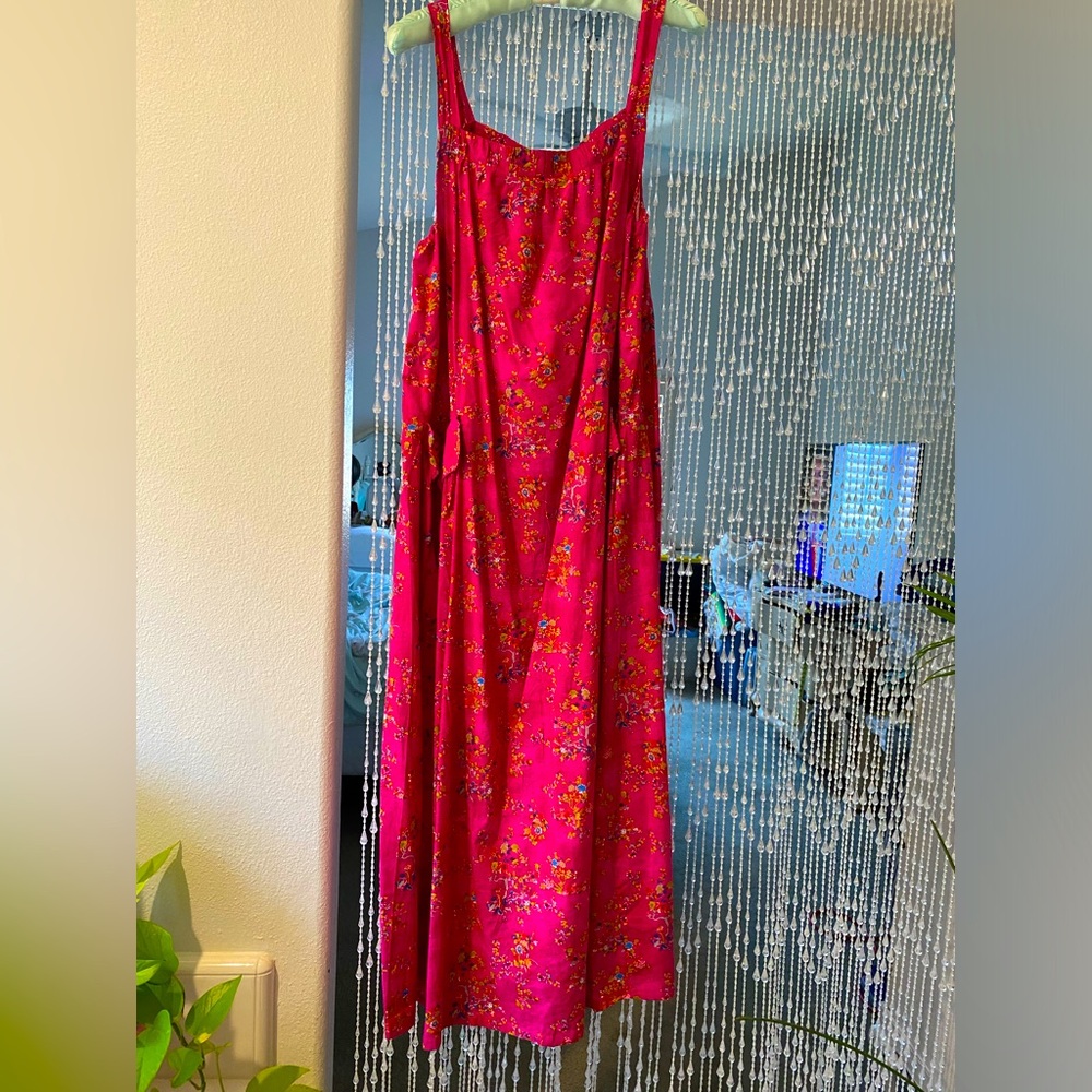 BOHO VACATION READY MAXI DRESS w/POCKETS